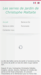 Mobile Screenshot of christophemaltaite.fr